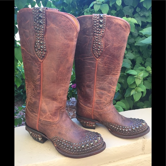 Lucchese M4601.S82F Studded Boot - Picture 1 of 6